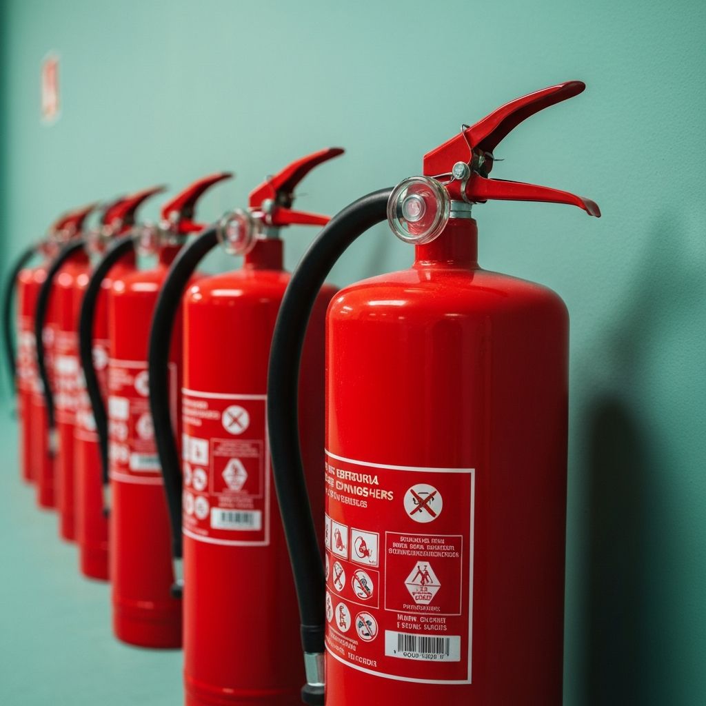 Extintores de emergencia